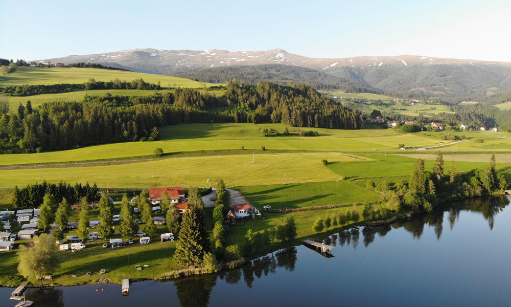 Camping am Badesee