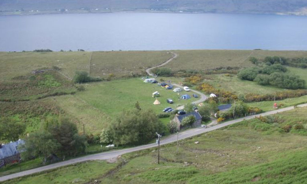 Badrallach Bothy & Camp Site