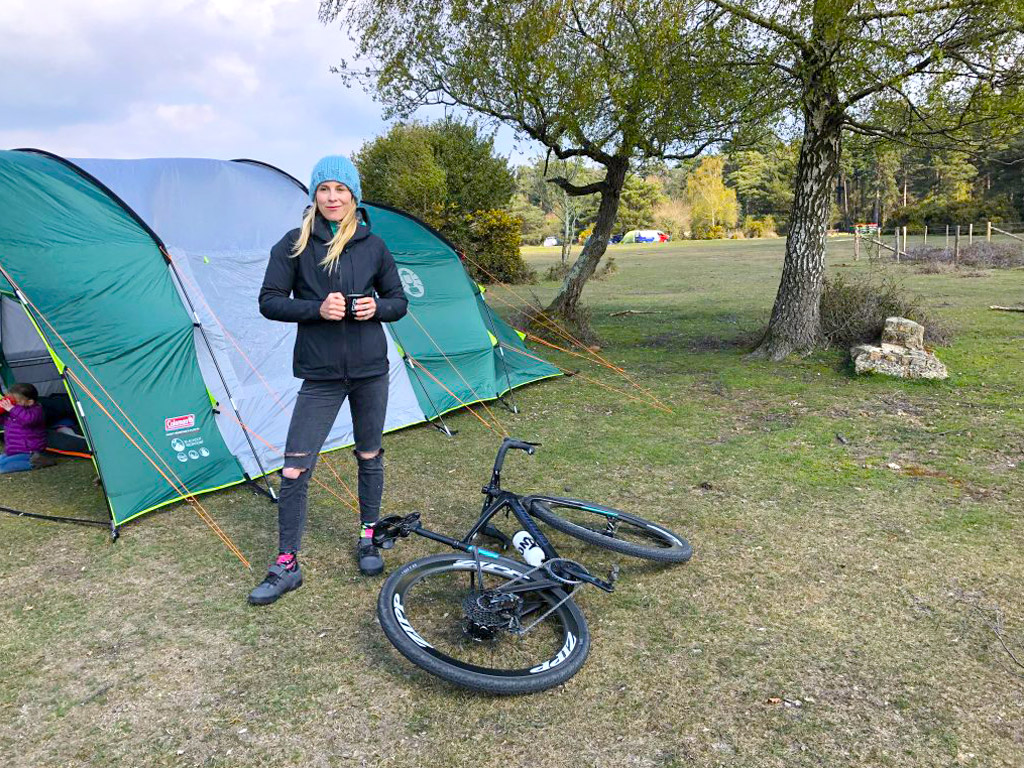 Cycling and Camping in New Forest