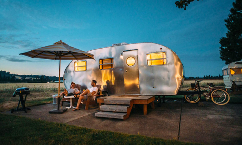 Permanent vacation home-lowcost glamping